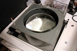 Condenser in its chamber