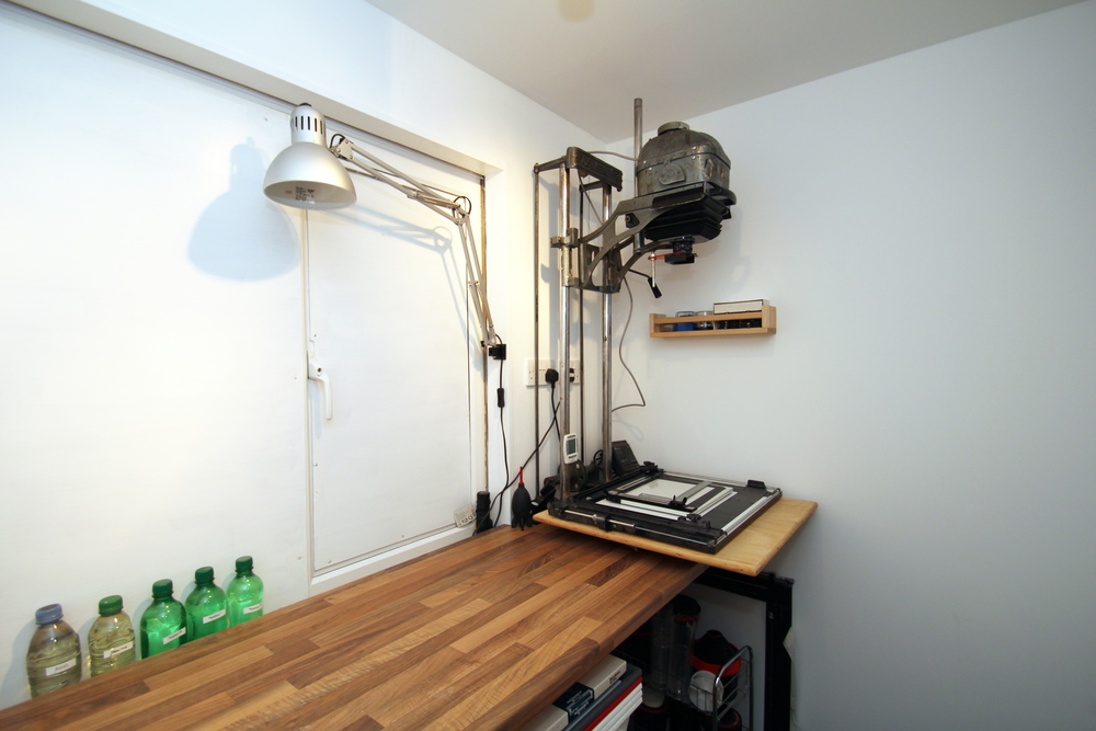 Finished darkroom (right hand side)